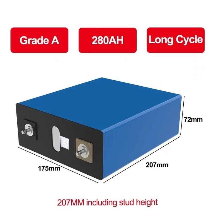 En çok satan Ev 3.2V 105Ah Lifepo4 Pil Hücreleri Ev Enerji Depolama Sistemleri için lf105Ah Güneş Lityum Pil