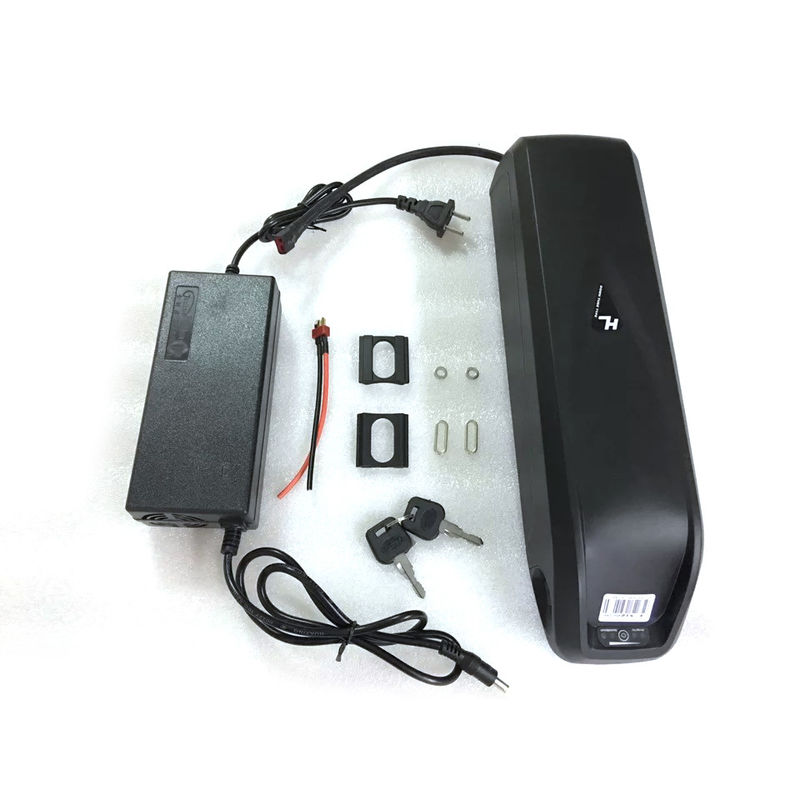 Yüksek güçli Hailong Tipi Lityum İyon Pil Paketi 48V 10Ah 15A 500W Elektrikli Bisiklet için