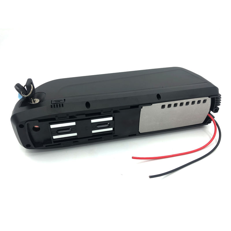 Yüksek güçli Hailong Tipi Lityum İyon Pil Paketi 48V 10Ah 15A 500W Elektrikli Bisiklet için