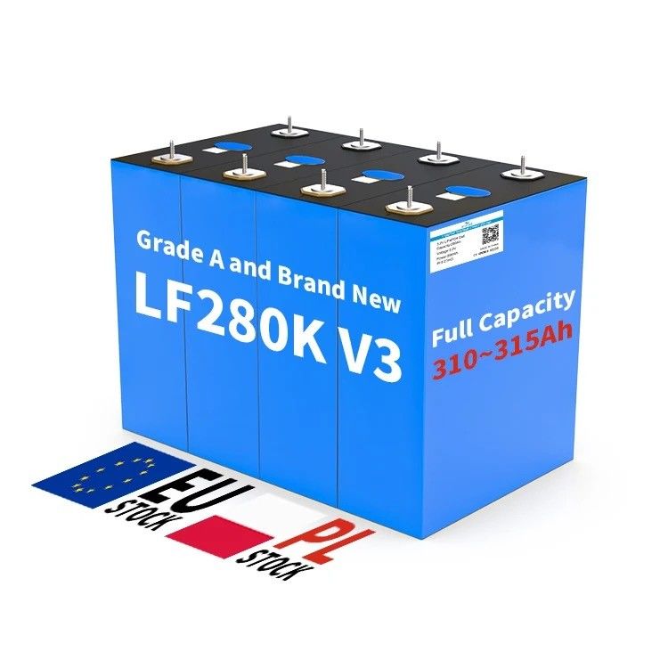 3.2V 280Ah Lifepo4 Bataryası 105AH LFP4 Lityum Demir Fosfat Bataryası Ebike için