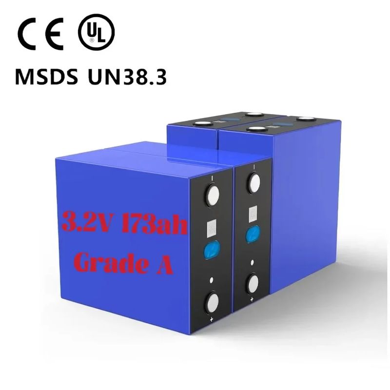 3.2V 100Ah 105Ah 200Ah 320Ah 280Ah Lifepo4 Pil Lityum İyon Hücresi PV / Ev Enerji Depolama Sistemi için