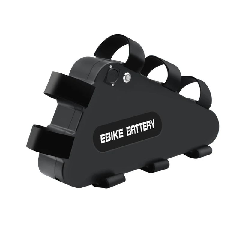 36V 48V 52V 60V 72V 20AH 25AH 30AH Üçgen EBike Pil Paketi Dağ E Bisikleti için Lityum Pil