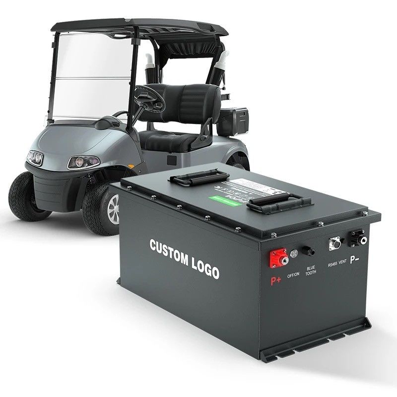OEM/ODM Lifepo4 Pil Golf Araba Pil 24V 36V 48V 72V 50Ah 100Ah 200Ah Akıllı BMS ile