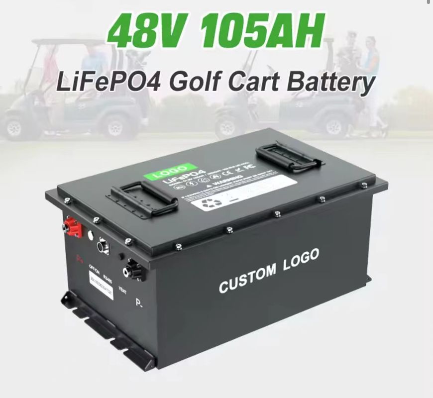 Elektrikli Golf Arabası Lityum İyon Pilleri Bluetooth ve 58.4V Şarj Voltajı ile