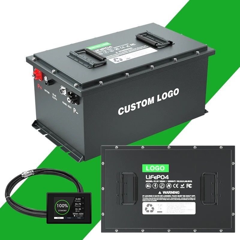 105ah 150ah 24v 36 volt 72V Lityum Demir Fosfat Pil Golf Araba Pil Uzun Süren