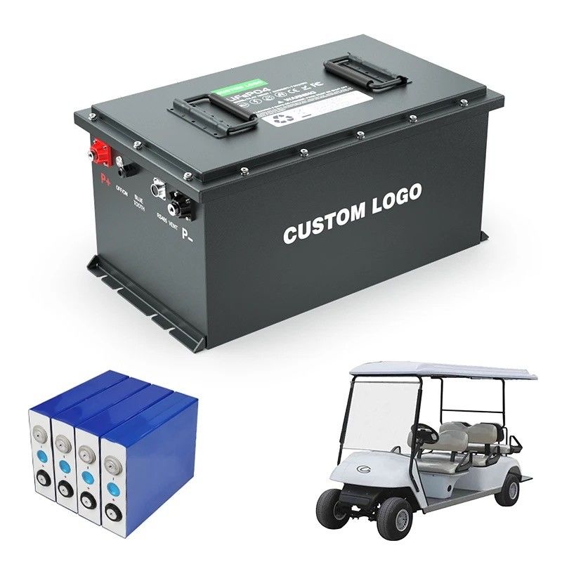 Elektrikli Golf Arabası Lityum İyon Pilleri Bluetooth ve 58.4V Şarj Voltajı ile